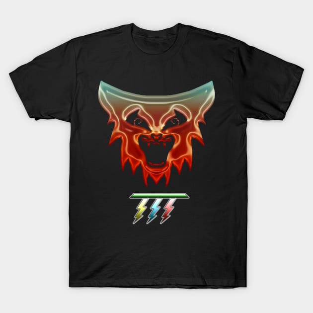 TTT Gaming Fire and Ice T-Shirt by ToraTheTerrible